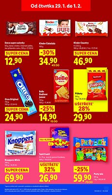 akční leták Lidl 29.1.2026-1.2.2026