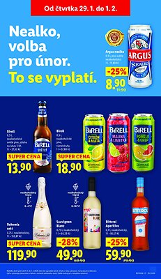 akční leták Lidl 29.1.2026-1.2.2026