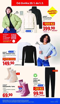 akční leták Lidl 29.1.2026-1.2.2026