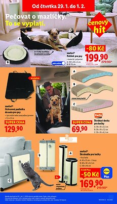 akční leták Lidl 29.1.2026-1.2.2026