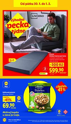 akční leták Lidl 29.1.2026-1.2.2026