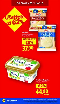 akční leták Lidl 29.1.2026-1.2.2026