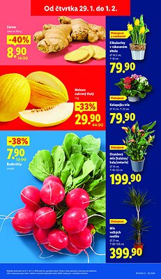 akční leták Lidl 29.1.2026-1.2.2026