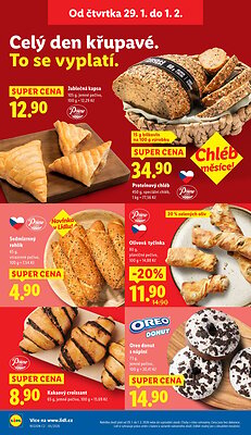 akční leták Lidl 29.1.2026-1.2.2026