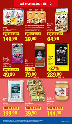 akční leták Lidl 29.1.2026-1.2.2026