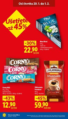 akční leták Lidl 29.1.2026-1.2.2026