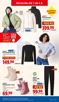 akční leták Lidl 29.1.2026-1.2.2026
