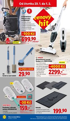 akční leták Lidl 29.1.2026-1.2.2026