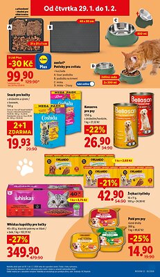 akční leták Lidl 29.1.2026-1.2.2026