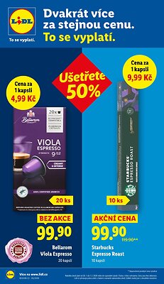 akční leták Lidl 29.1.2026-1.2.2026