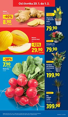 akční leták Lidl 29.1.2026-1.2.2026