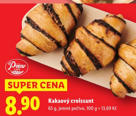 Croissant s náplní