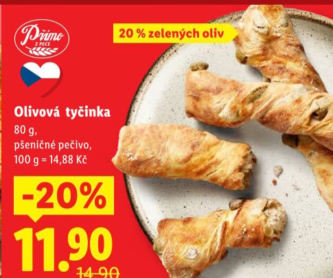 Tyčinka s olivami