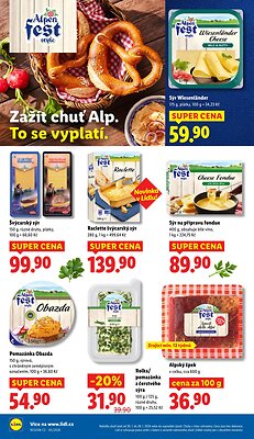 akční leták Lidl 26.1.2026-28.1.2026