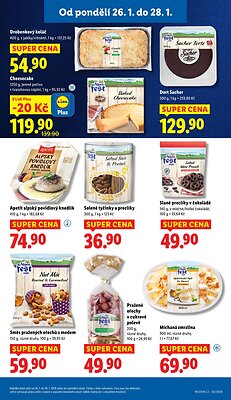akční leták Lidl 26.1.2026-28.1.2026
