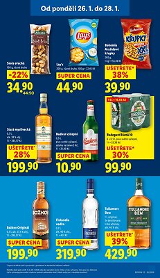 akční leták Lidl 26.1.2026-28.1.2026