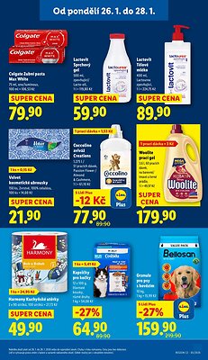 akční leták Lidl 26.1.2026-28.1.2026