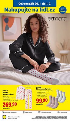akční leták Lidl 26.1.2026-28.1.2026