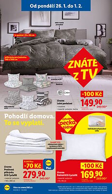 akční leták Lidl 26.1.2026-28.1.2026