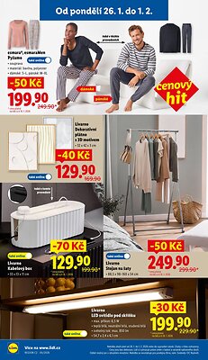 akční leták Lidl 26.1.2026-28.1.2026