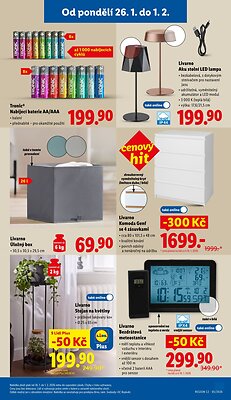 akční leták Lidl 26.1.2026-28.1.2026