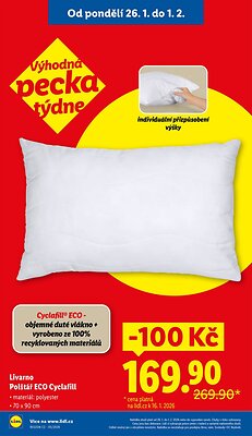 akční leták Lidl 26.1.2026-28.1.2026