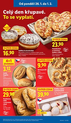 akční leták Lidl 26.1.2026-28.1.2026