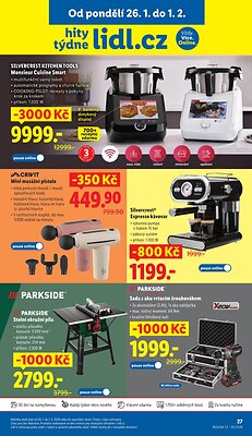 akční leták Lidl 26.1.2026-1.2.2026