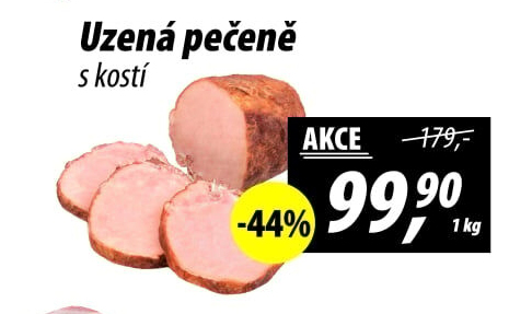 Uzená pečeně s kostí