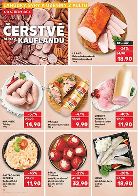 akční leták Kaufland 28.1.2026-2.2.2026