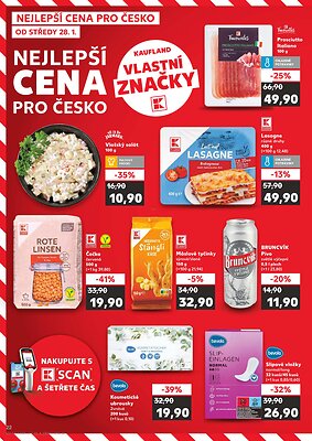 akční leták Kaufland 28.1.2026-2.2.2026