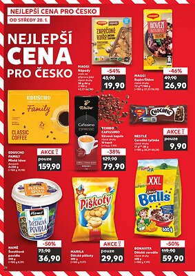akční leták Kaufland 28.1.2026-2.2.2026