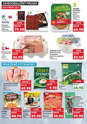 akční leták Kaufland 28.1.2026-2.2.2026