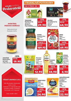 akční leták Kaufland 28.1.2026-2.2.2026