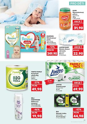 akční leták Kaufland 28.1.2026-2.2.2026
