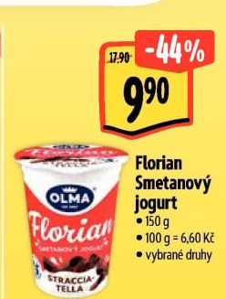 Jogurt smetanový Florian Olma