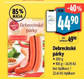 Párky debrecínské Ponnath