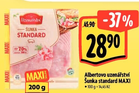 Šunka standard Albertovo uzenářství