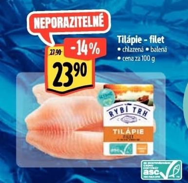Tilápie filety Albert