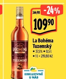 Tuzemák La Bohéma