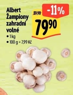 Žampiony Albert