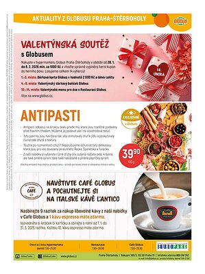akční leták Globus 28.1.2026-3.2.2026