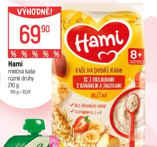 Kaše mléčná Hami