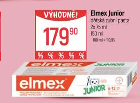 Pasta na zuby Junior Elmex
