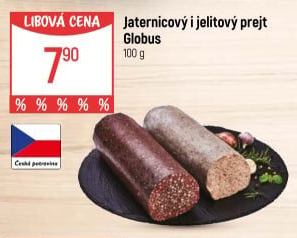Prejt jitrnicový Globus
