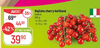 Rajčata cherry keříková