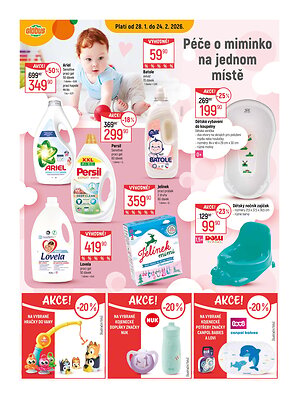 akční leták Globus 28.1.2026-3.2.2026