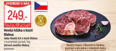 Hovězí kližka s kostí Globus