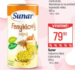 Instantní nápoj Sunar