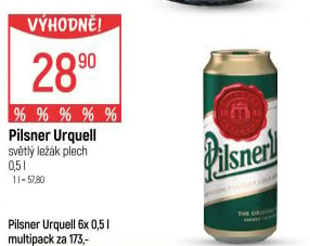 Pivo Pilsner Urquell
